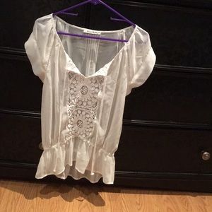 Daniel Rainn: Black Rainn Sheer Top